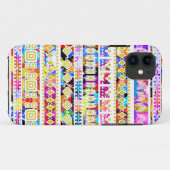 Cutkleurig tribaal aztec patroon Case-Mate iPhone case (Achterkant (horizontaal))