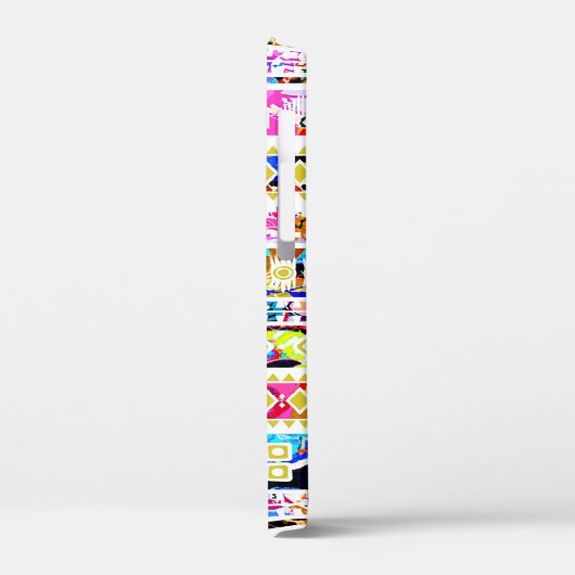 Cutkleurig tribaal aztec patroon Case-Mate iPhone case (Achterkant / Links)