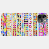 Cutkleurig tribaal aztec patroon Case-Mate iPhone case (Achterkant (horizontaal))