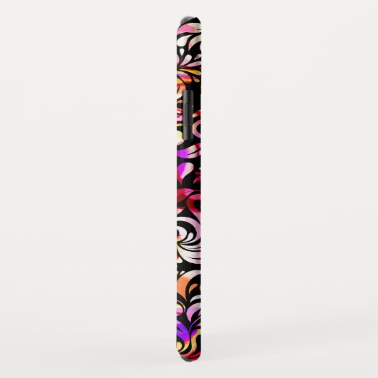 Cutkleurige florale patronen Case-Mate iPhone case (Achterkant/rechts)