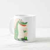 Cutkrokodil Koffiemok (Voorkant links)