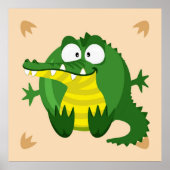 Cutkrokodil Poster (Voorkant)