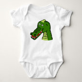 Cutkrokodil Romper (Voorkant)