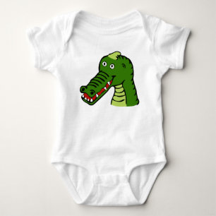 Cutkrokodil Romper