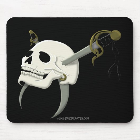 Cutlass Skull Muismat (Voorkant)