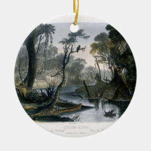 Cutoff River, tak van de as, bord 8 van V Keramisch Ornament