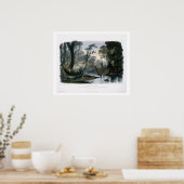 Cutoff River, tak van de as, bord 8 van V Poster (Keuken)