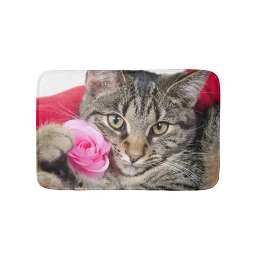 Cutomaten met Roos Badmat (Voorkant)