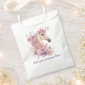 Cutomizable Pretty Ponies and Petals Bedankzakje (Geknipt)