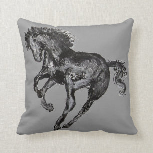 Cutomize je eigen kleur Horse Pillow Kussen
