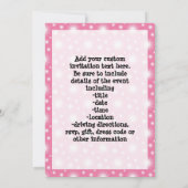 Cutout Cupcake met roze Cherry bovenaan Kaart (Achterkant)