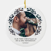 Cutout heeft voor het eerst een foto gemaakt als M Keramisch Ornament (Achterkant)