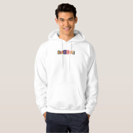 Cutout Letter Legend Hoodie Sweatshirt