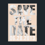 CUTOUT SAVE THE DATE Post Kaart<br><div class="desc">Modern en leuk om de datumkaarten op te slaan... Verkrijgbaar in meerdere kleuren en items... Kan uw kleur niet vinden... Stuur ons een e-mail en we helpen u graag. *LET OP: SOMMIGE FELLE KLEUREN KUNNEN WAZIG LIJKEN IN ONLINE PREVIEW,  HET ZAL SCHERP EN DUIDELIJK LIJKEN OP HET WERKELIJKE ITEM.*</div>
