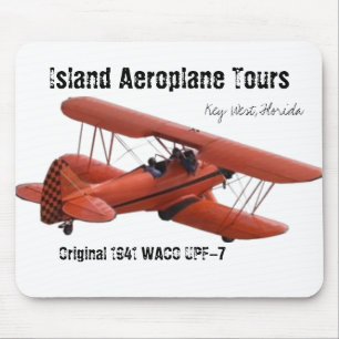cutoutbiplane, Island Airplane Tours, Key West... Muismat