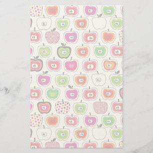 Cutretro appel patroon briefpapier