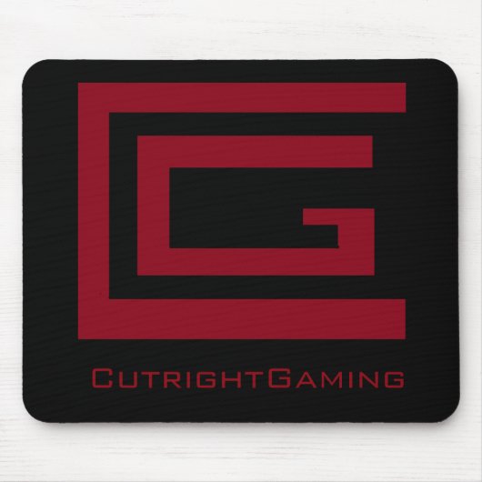 CutrightGaming Mousepad Muismat (Voorkant)