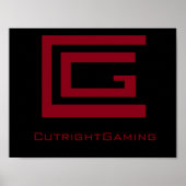 CutrightGaming Poster (Voorkant)