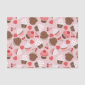 Cutrofielen, harten en kersen tissuepapier (Voorkant)