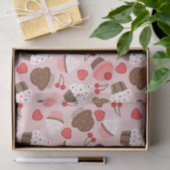 Cutrofielen, harten en kersen tissuepapier (Geschenk)