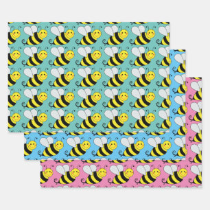 Cutrofielenpatroon  Kleurig Inpakpapier Vel