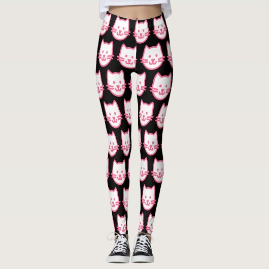 Cutroftopenpatroon Leggings (Voorkant)