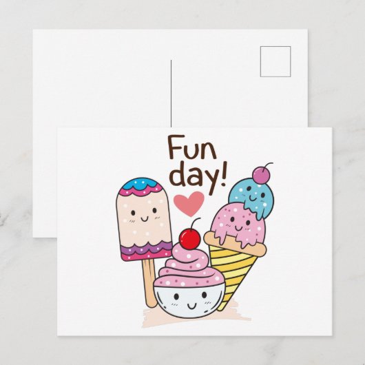 Cutroomcrème Briefkaart (Voorkant / Achterkant)