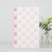 Cutropenpatroon Briefpapier (Staand voorkant)