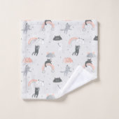 Cutropenpatroon voor geluidsopraining bad handdoek (Wasdoekje)