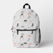 Cutropenpatroon voor geluidsopraining bedrukte rugzak (Voorkant)