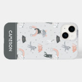 Cutropenpatroon voor geluidsopraining Case-Mate iPhone case (Achterkant (horizontaal))