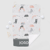 Cutropenpatroon voor geluidsopraining golfhanddoek (Insitu)