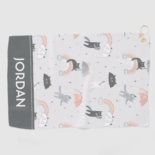 Cutropenpatroon voor geluidsopraining golfhanddoek (Horizontaal)