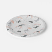 Cutropenpatroon voor geluidsopraining papieren bordje (Gekanteld)