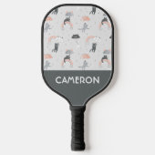 Cutropenpatroon voor geluidsopraining pickleball paddle (Voorkant)