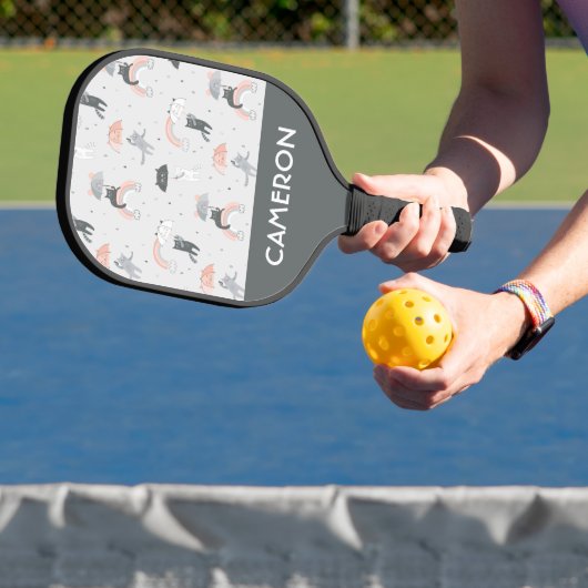 Cutropenpatroon voor geluidsopraining pickleball paddle (Insitu)