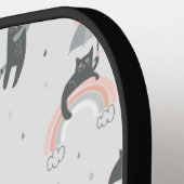 Cutropenpatroon voor geluidsopraining pickleball paddle (Links Detail)