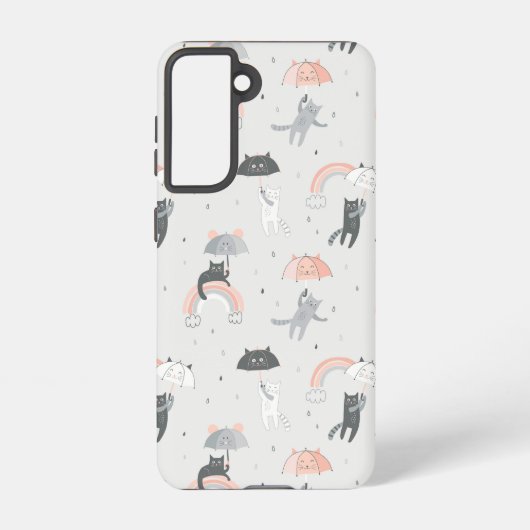 Cutropenpatroon voor geluidsopraining samsung galaxy hoesje (Achterkant)