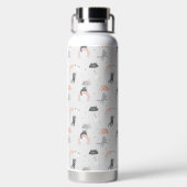 Cutropenpatroon voor geluidsopraining waterfles (Achterkant)