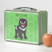 Cutrovende Tasmaanse duivelse cartoon illustratie (In situ)