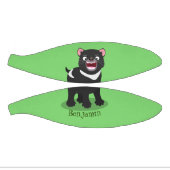 Cutrovende Tasmaanse duivelse cartoon illustratie Basketbal (Panelen)