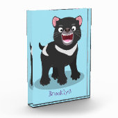 Cutrovende Tasmaanse duivelse cartoon illustratie Fotoblokken (Links)