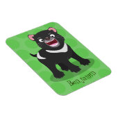 Cutrovende Tasmaanse duivelse cartoon illustratie Magneet (Rechterzijde)