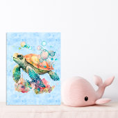 Cutschildpad Poster