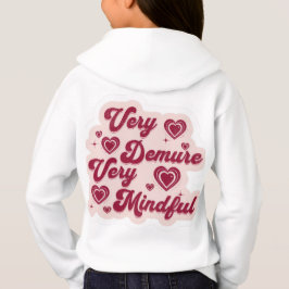 Cutsey Heart ontwerp hoodie