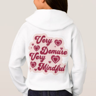 Cutsey Heart ontwerp hoodie