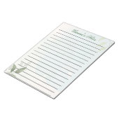 Cutsum Naam Botanisch Notitieblok (Schuin)