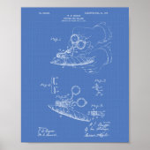 Cutter For Cigars 1906 Patent Art Blueprint Poster (Voorkant)