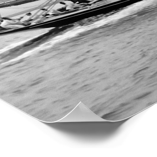 Cutter Yacht Britannia Poster (Hoek)