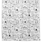 Cutteratroon Douchegordijn (Voorkant)